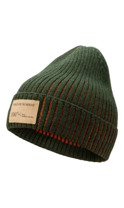 Dale of Norway Luer-Alvoy Lue Norsk Ull Mork Gronn