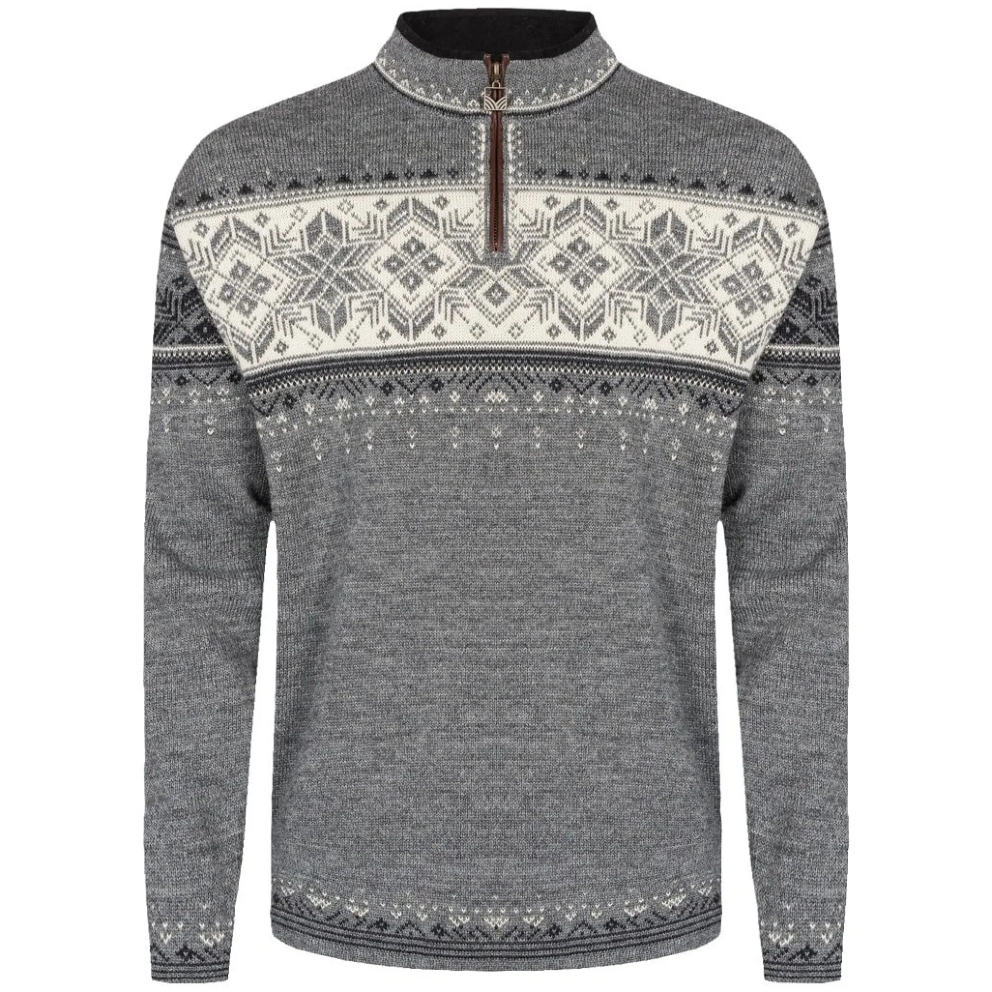 Dale of Norway Half-Zip-Blyfjell Ullgenser Unisex Gra