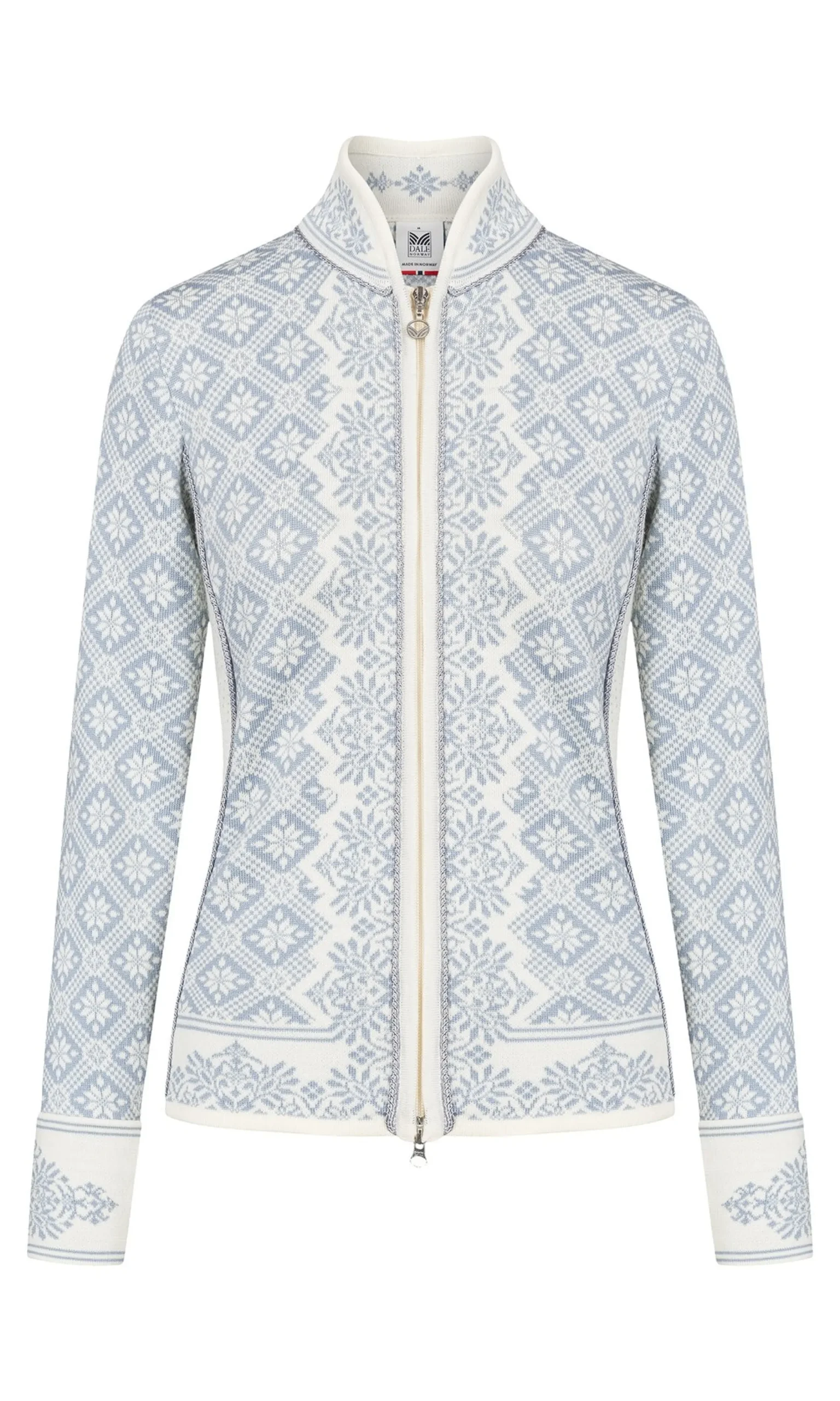 Dale of Norway Kort Ulljakke Og Cardigan-Christiania Ulljakke - Merino Lys Bla