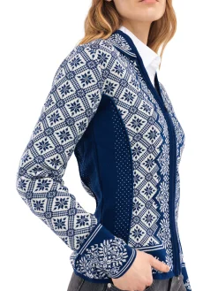 Dale of Norway Kort Ulljakke Og Cardigan-Christiania Ulljakke - Merino Ultramarine