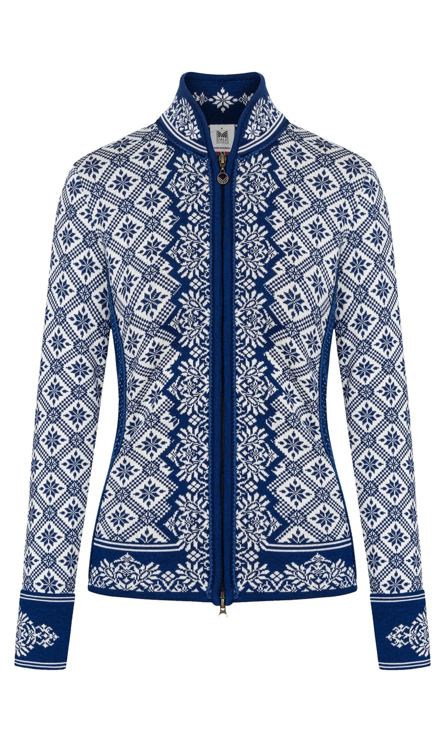 Dale of Norway Kort Ulljakke Og Cardigan-Christiania Ulljakke - Merino Ultramarine