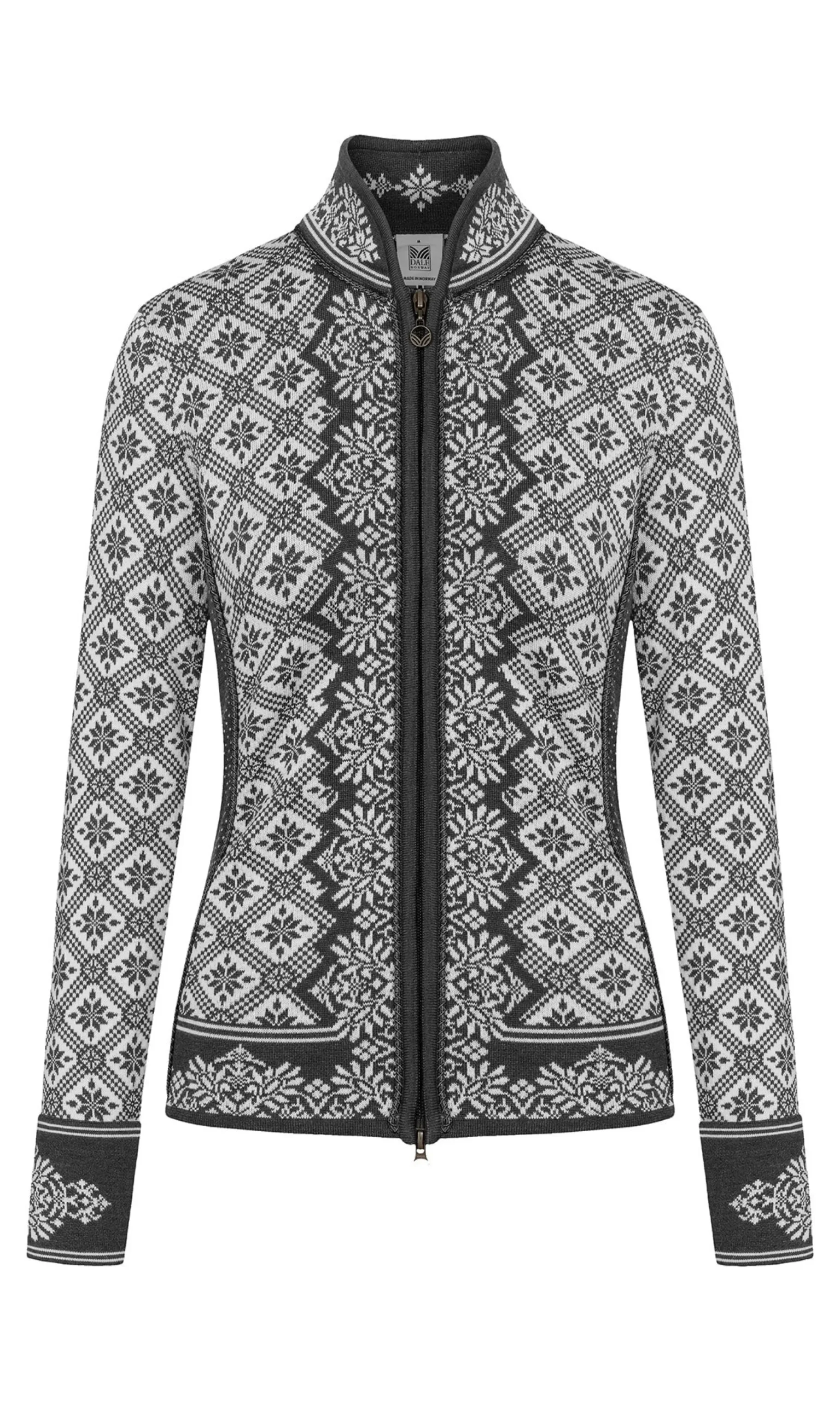 Dale of Norway Kort Ulljakke Og Cardigan-Christiania Ulljakke - Merino Gra