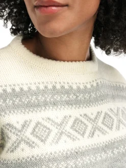 Dale of Norway Rund Hals-Cortina 1956 Unisex Genser - Norsk Ull Gra