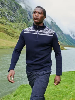 Dale of Norway Next-To-Skin-Cortina Basic Ullgenser Merino Marinebla