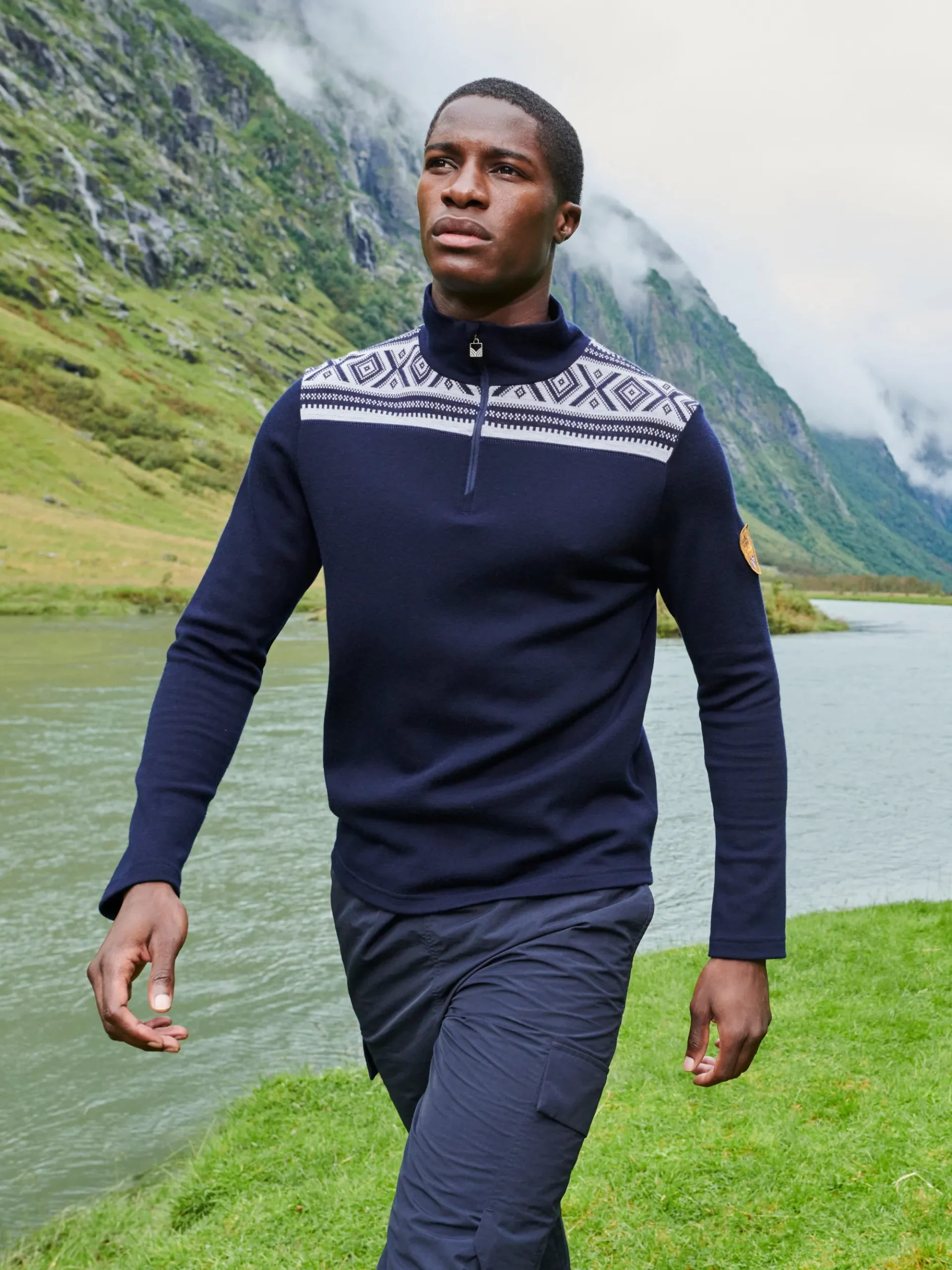 Dale of Norway Next-To-Skin-Cortina Basic Ullgenser Merino Marinebla