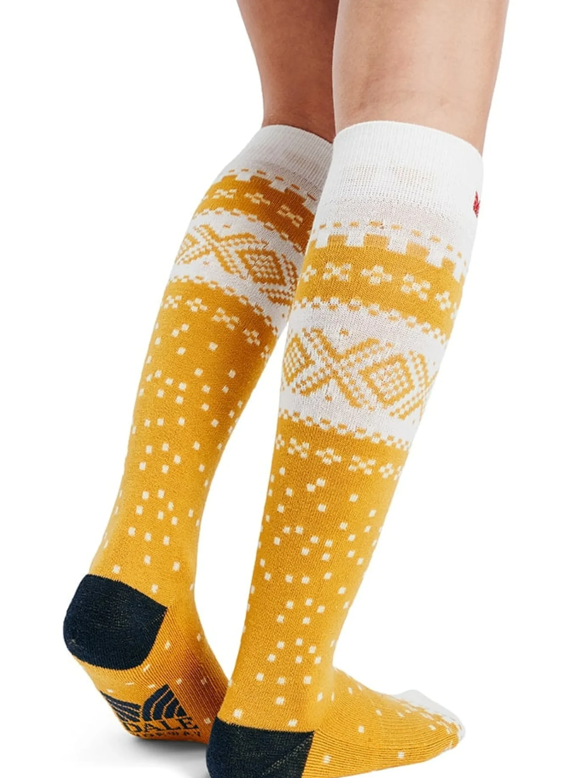 Dale of Norway Sokker-Cortina Ullsokker Hoy Gul