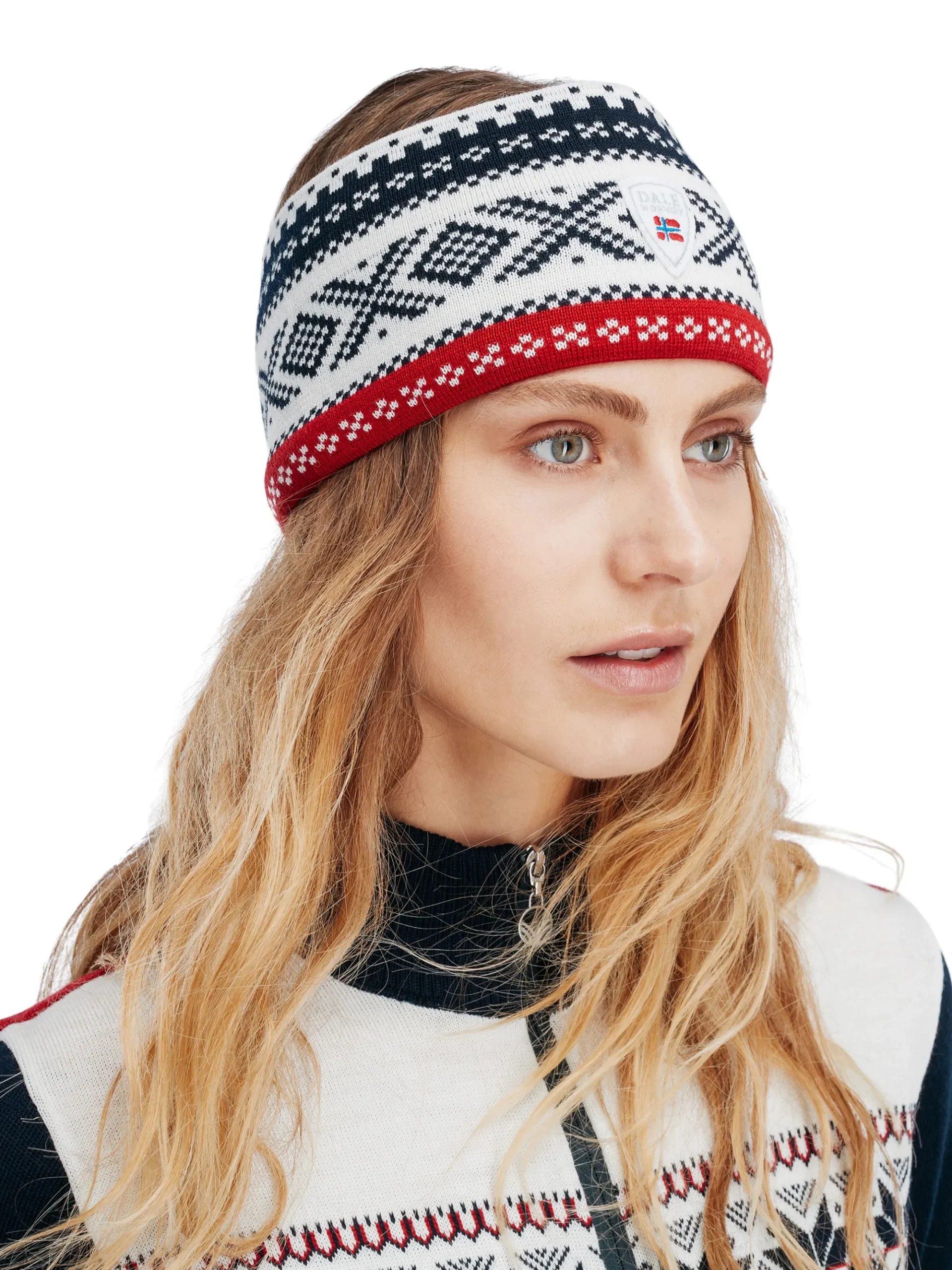 Dale of Norway Pannebånd-Dystingen Unisex Merino UllPannebånd Mork Bla