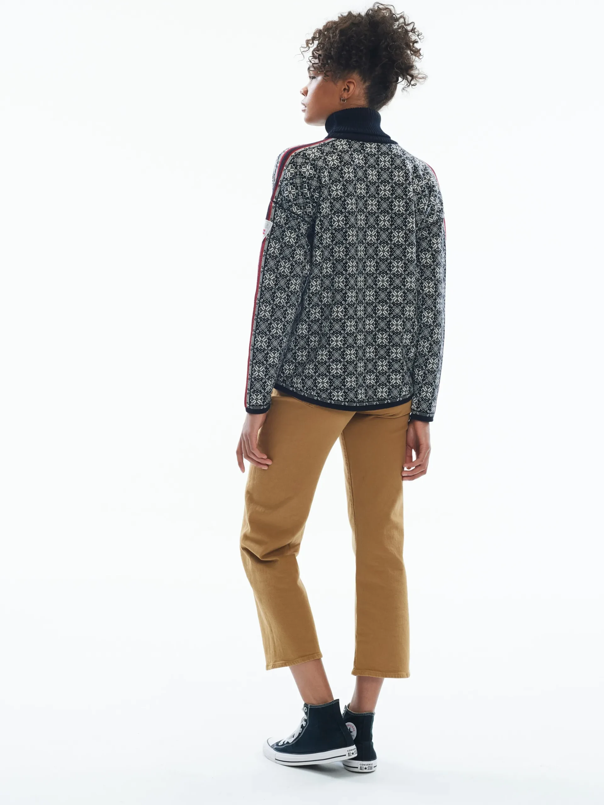 Dale of Norway Høy Hals-Firda Ullgenser - Merino Sort