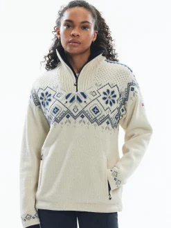 Dale of Norway Weatherproof-Fongen Ullgenser - Vindstopper Hvit