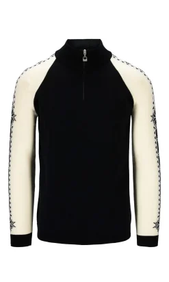 Dale of Norway Half-Zip-Geilo Ullgenser - Merino Sort