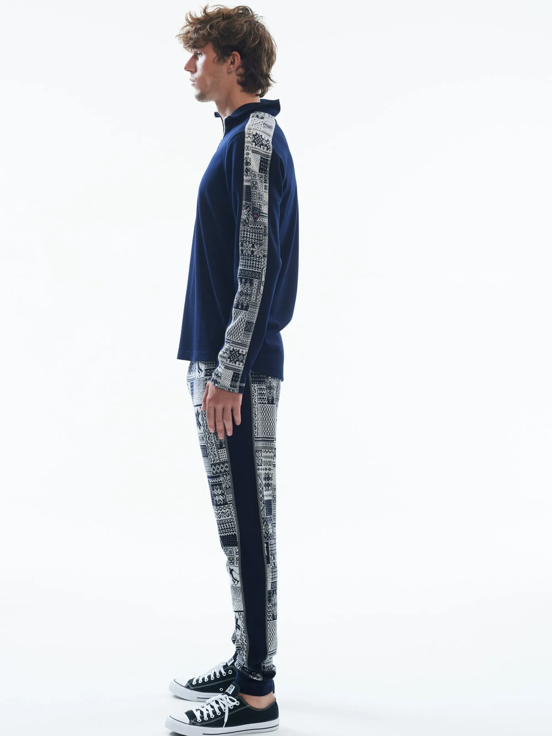 Dale of Norway Next-To-Skin-History Basic Ullgenser Merino Marinebla