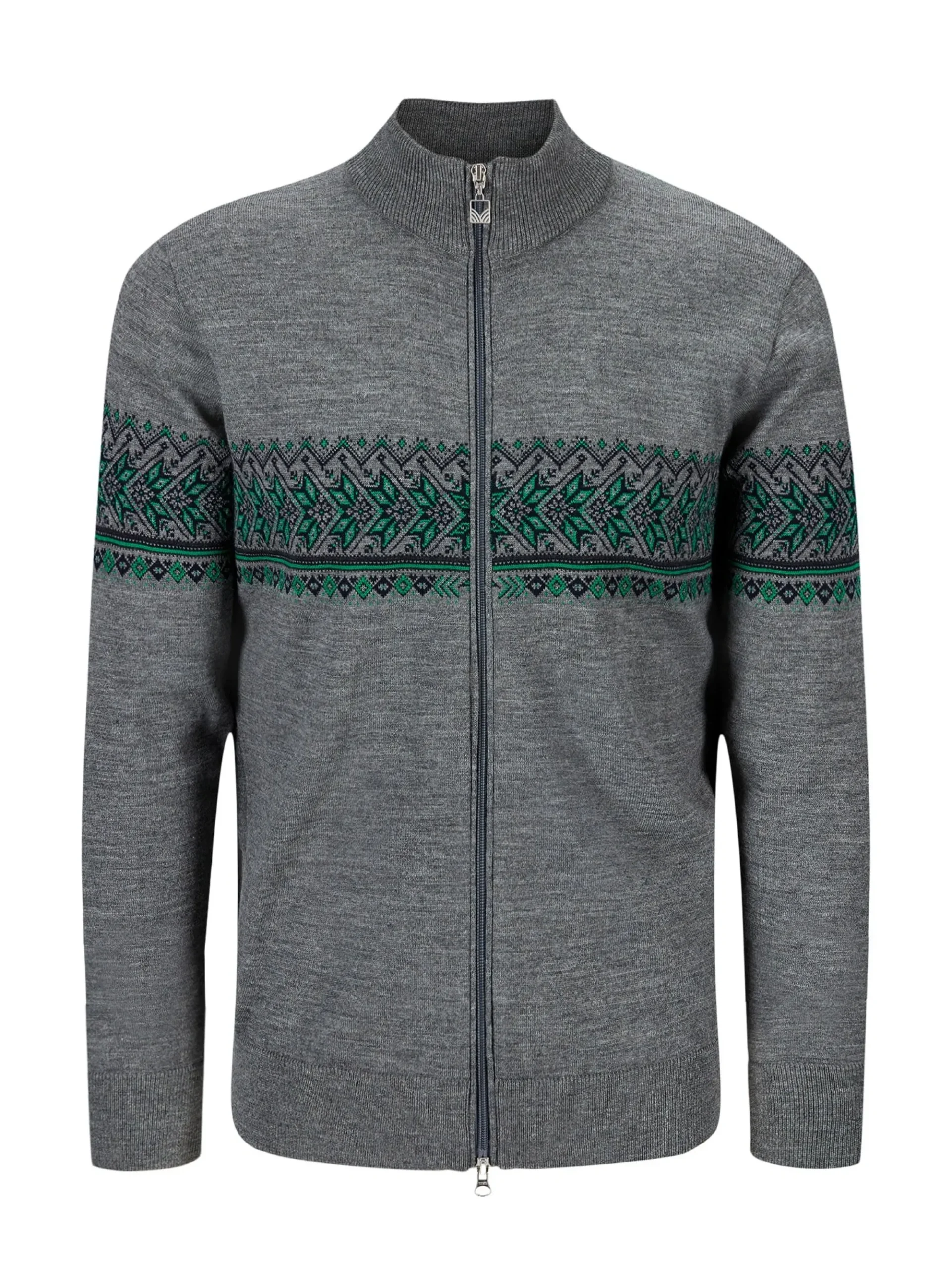 Dale of Norway Ulljakke-Hovden Ulljakke Merino Gra / Lys Gronn