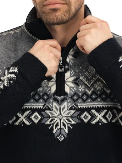 Dale of Norway Half-Zip-Jubileumsgenser 140 Ar Sort