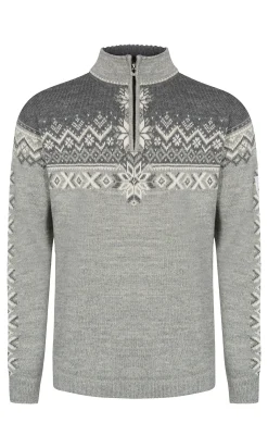 Dale of Norway Half-Zip-Jubileumsgenser 140 Ar Gra