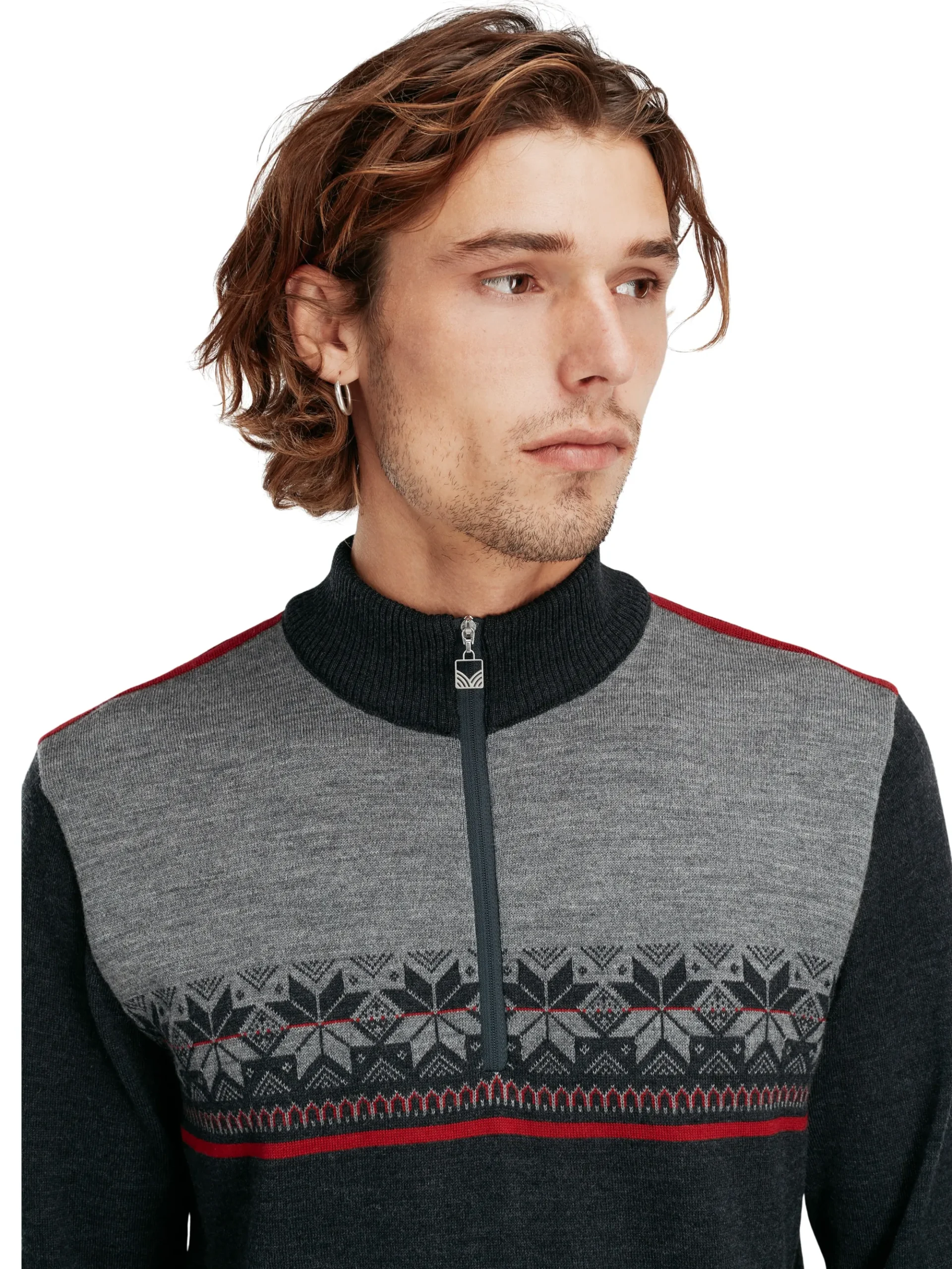 Dale of Norway Half-Zip-Liberg Herregenser Sort