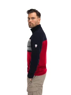 Dale of Norway Next-To-Skin-Moritz Basic Ullgenser Merino Rod / Marinebla