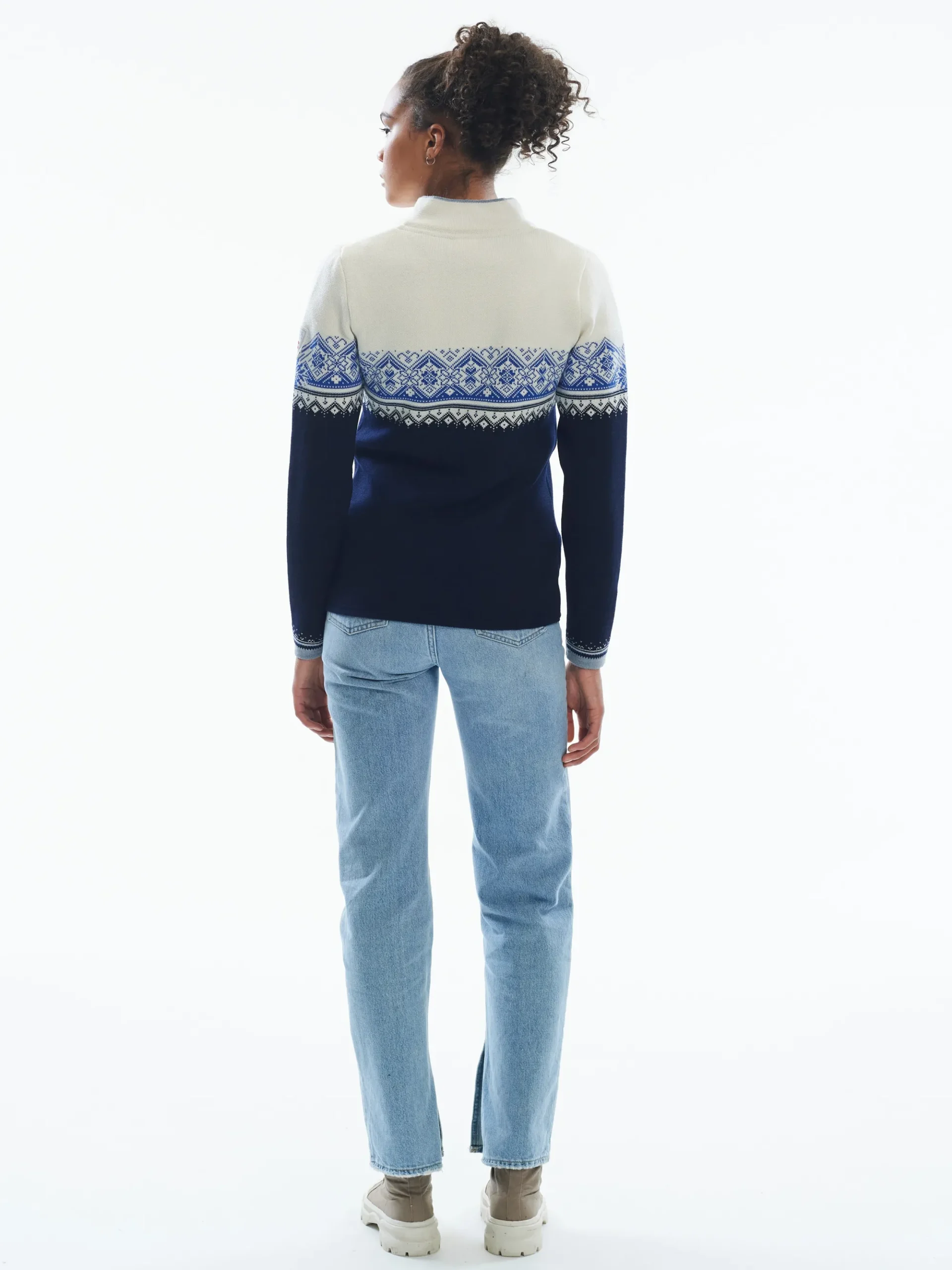 Dale of Norway Half-Zip-Moritz Ullgenser - Merino Mork Bla