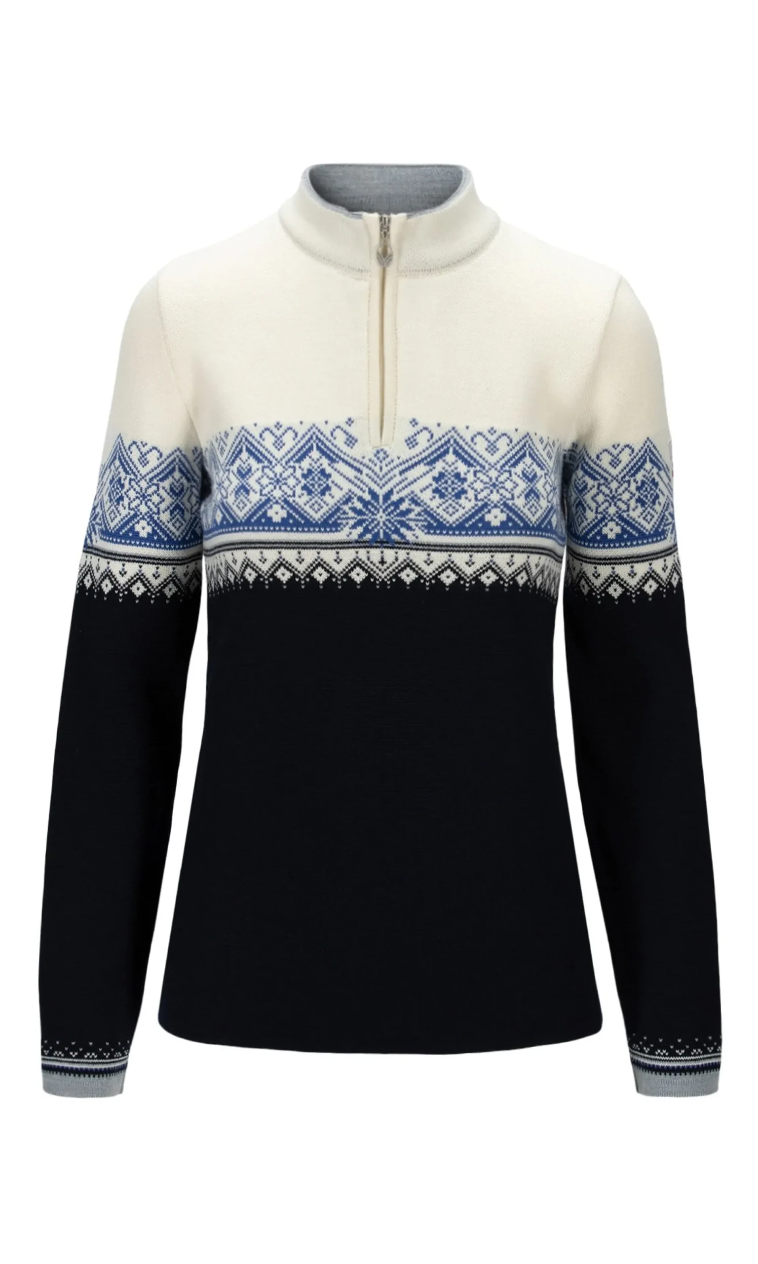 Dale of Norway Half-Zip-Moritz Ullgenser - Merino Mork Bla