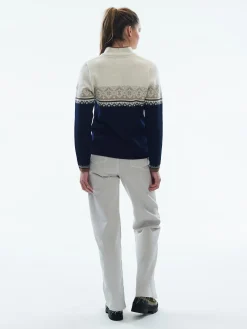 Dale of Norway Half-Zip-Moritz Ullgenser - Merino Mork Bla