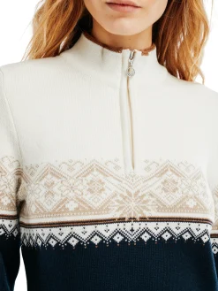 Dale of Norway Half-Zip-Moritz Ullgenser - Merino Mork Bla