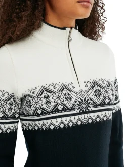 Dale of Norway Half-Zip-Moritz Ullgenser - Merino Sort