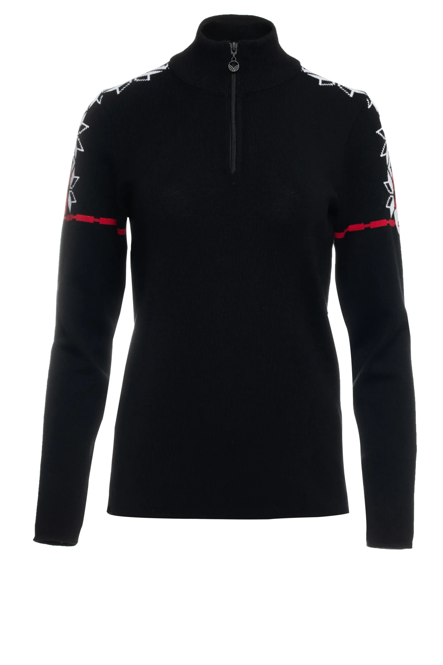Dale of Norway Half-Zip-Mt. Blatind Ullgenser Dame - Merino Sort