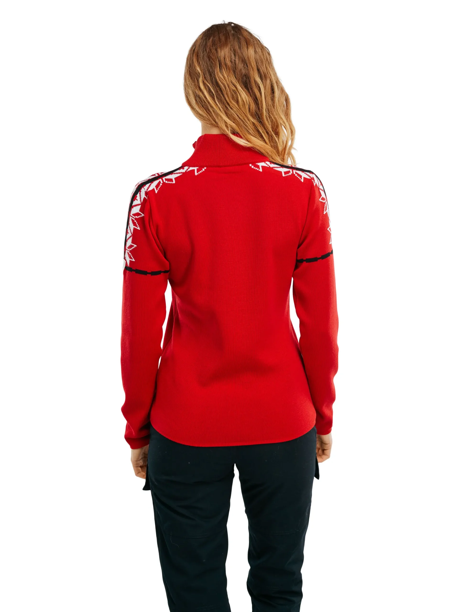 Dale of Norway Half-Zip-Mt. Blatind Ullgenser Dame - Merino Rod