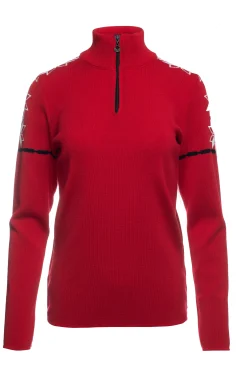Dale of Norway Half-Zip-Mt. Blatind Ullgenser Dame - Merino Rod