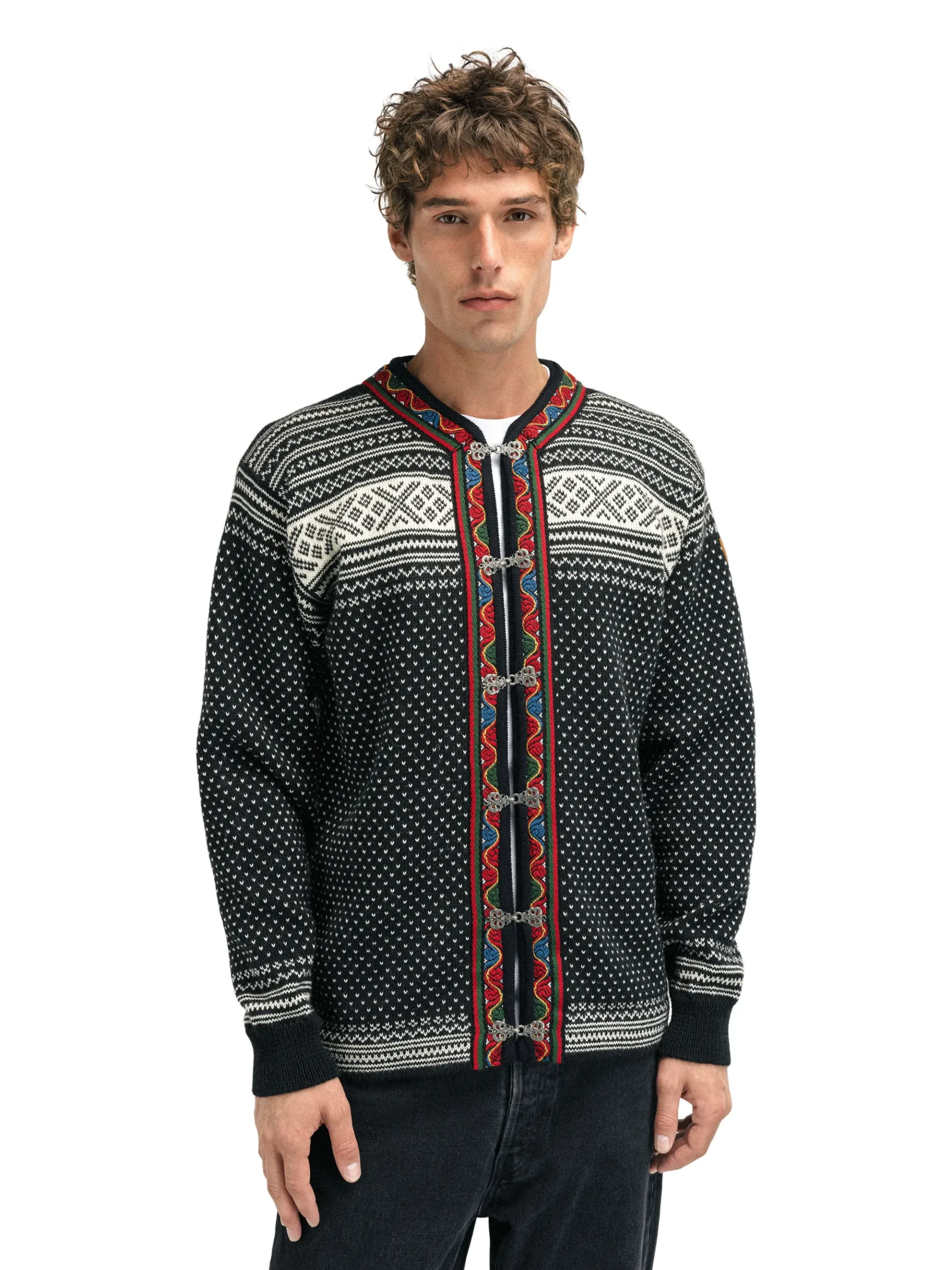 Dale of Norway Kort Ulljakke Og Cardigan-Setesdal Lusekofte - Norsk Ull Sort