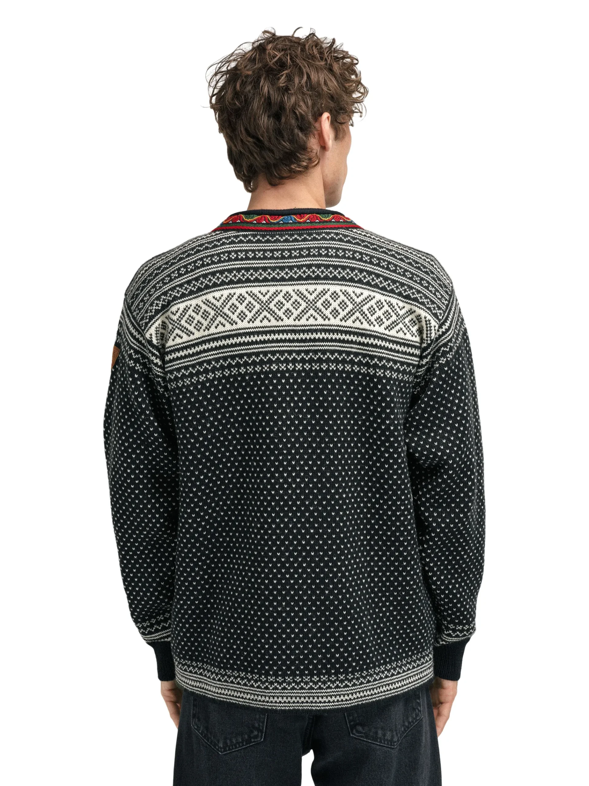 Dale of Norway Kort Ulljakke Og Cardigan-Setesdal Lusekofte - Norsk Ull Sort