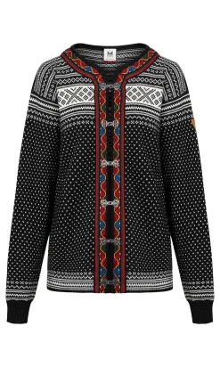 Dale of Norway Kort Ulljakke Og Cardigan-Setesdal Lusekofte - Norsk Ull Sort