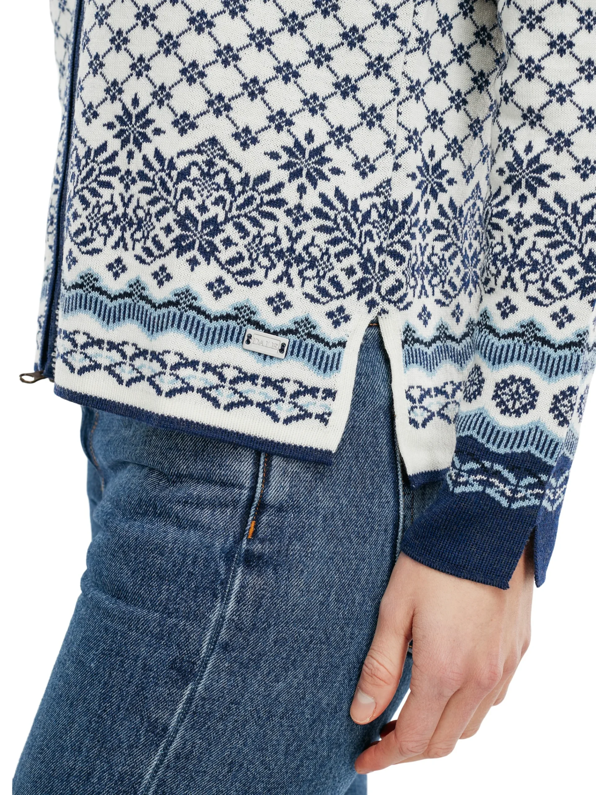 Dale of Norway Kort Ulljakke Og Cardigan-Solfrid Ulljakke - Merino Bla