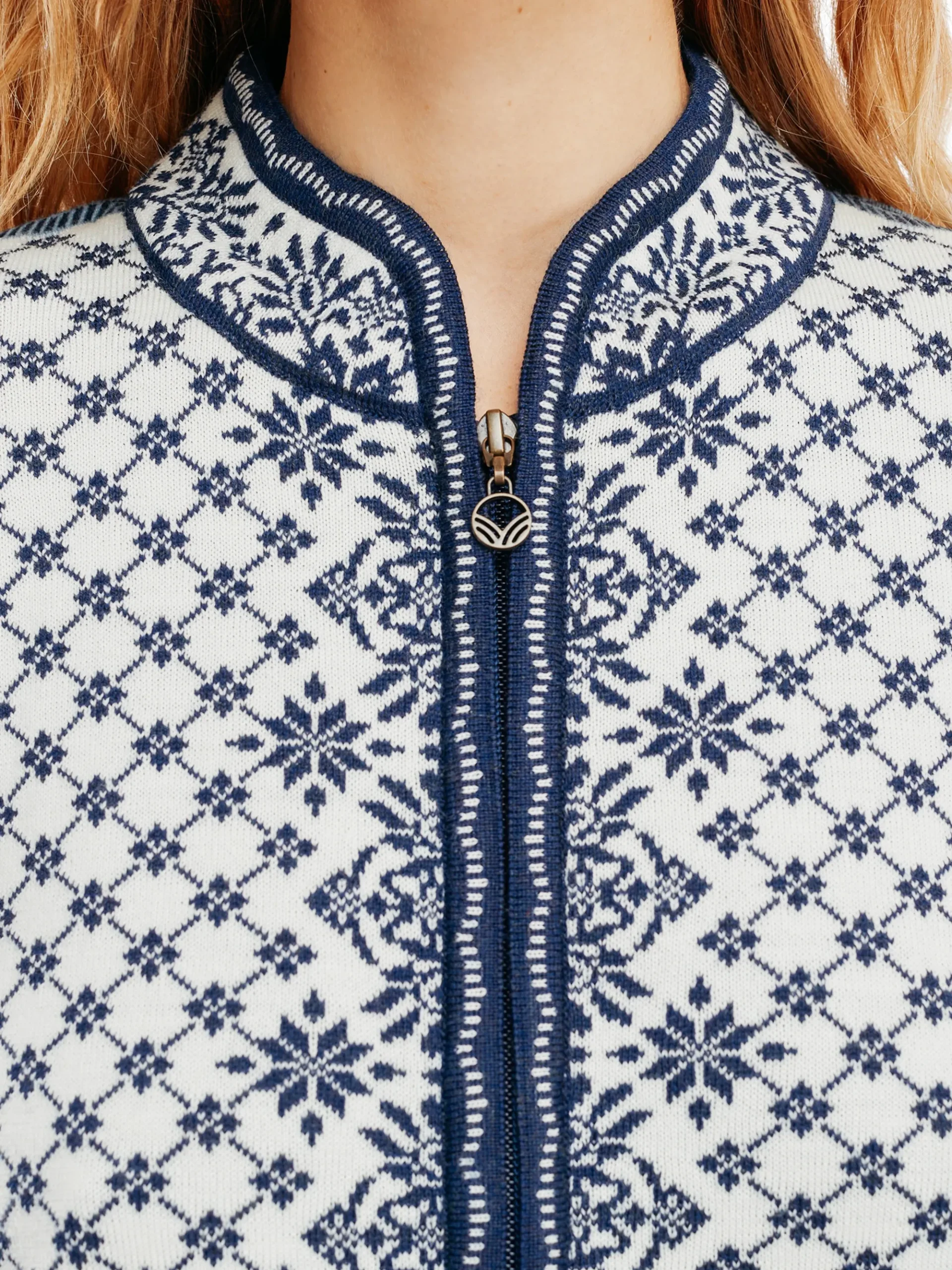 Dale of Norway Kort Ulljakke Og Cardigan-Solfrid Ulljakke - Merino Bla