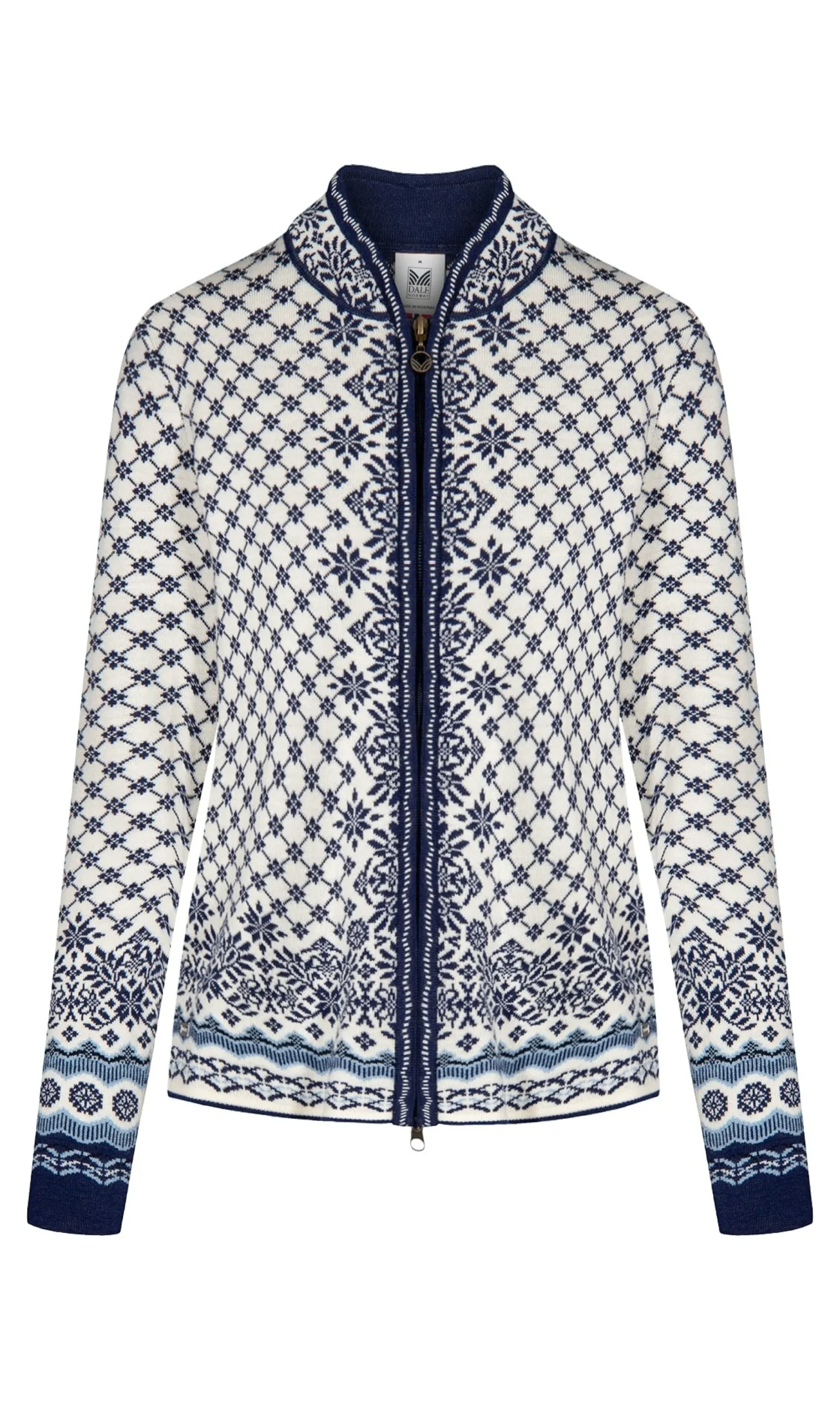 Dale of Norway Kort Ulljakke Og Cardigan-Solfrid Ulljakke - Merino Bla