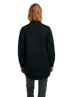 Dale of Norway Kort Ulljakke Og Cardigan-Soroy Shacket Dame Sort