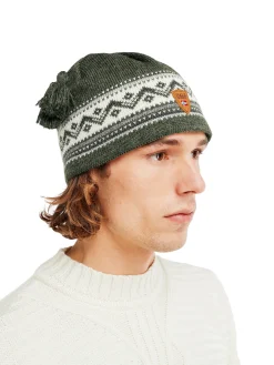 Dale of Norway Luer-Vail Lue Norsk Ull Unisex Mork Gronn