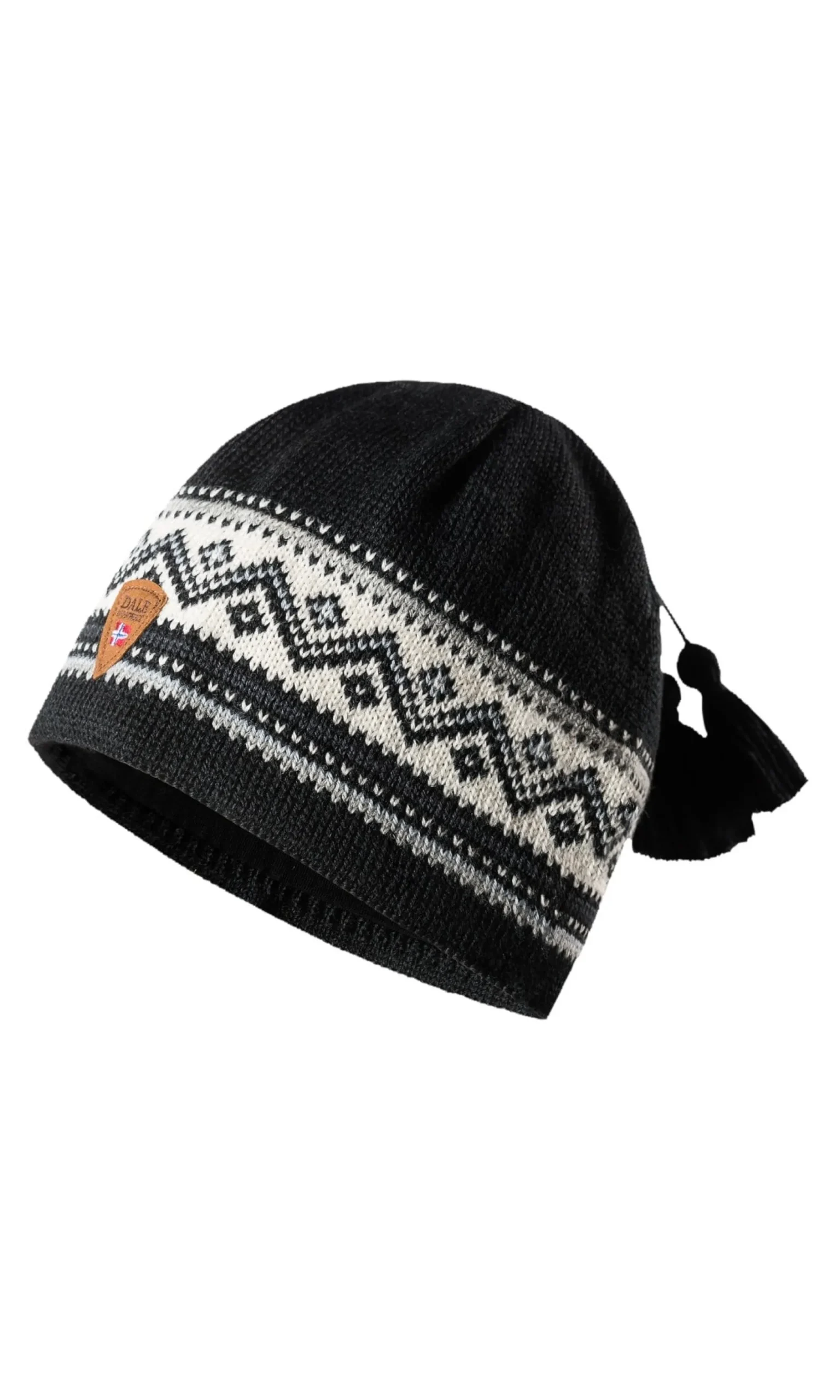 Dale of Norway Luer-Vail Lue Norsk Ull Unisex Sort