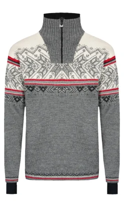 Dale of Norway Weatherproof-Vail Ullgenser - Vindstopper Gra / Hvit