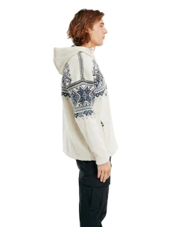 Dale of Norway Weatherproof-Vail Weatherproof Hoodie Norsk Ull Herre Hvit