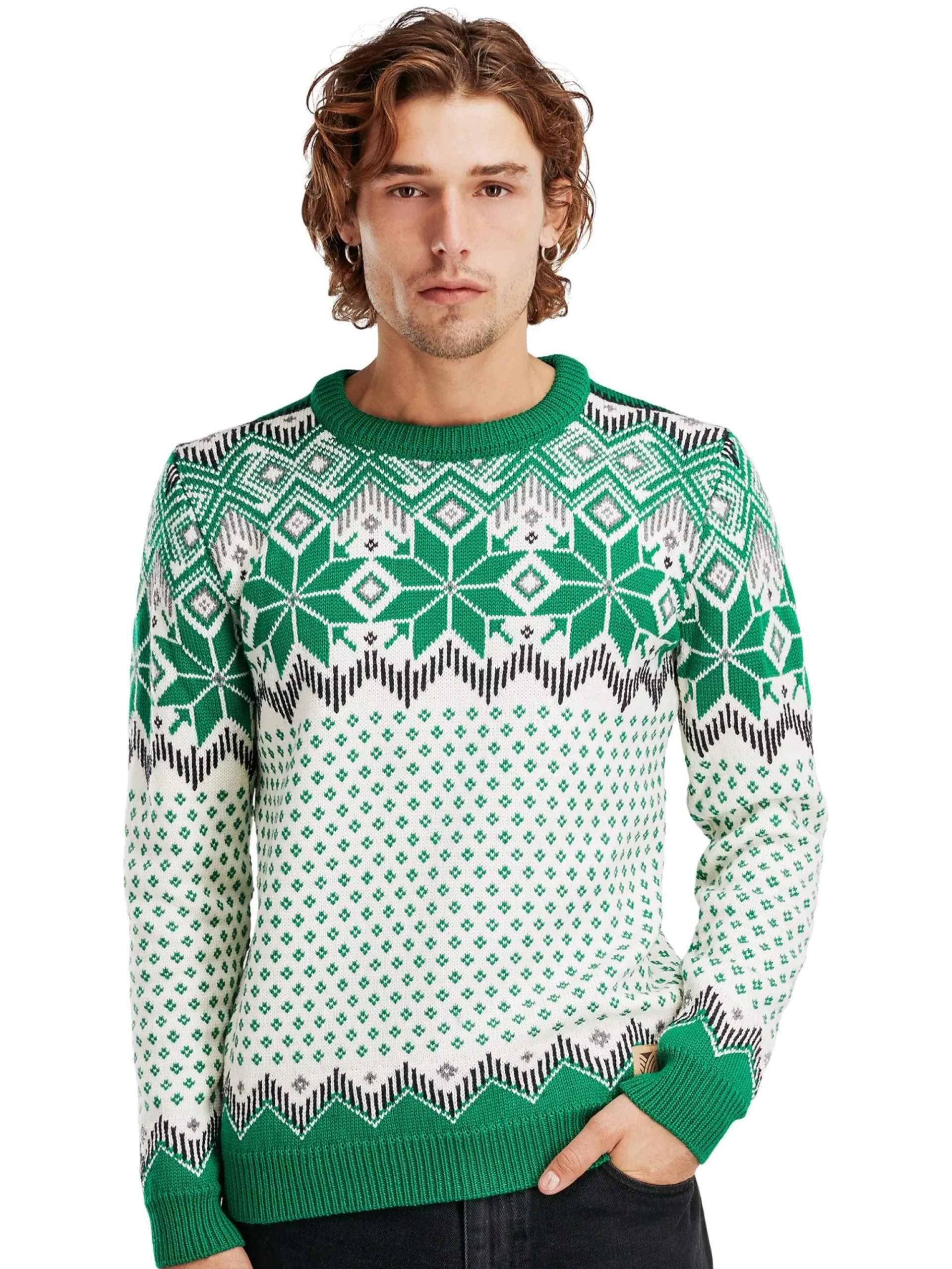 Dale of Norway Rund Hals-Vegard Ullgenser Darkgreen