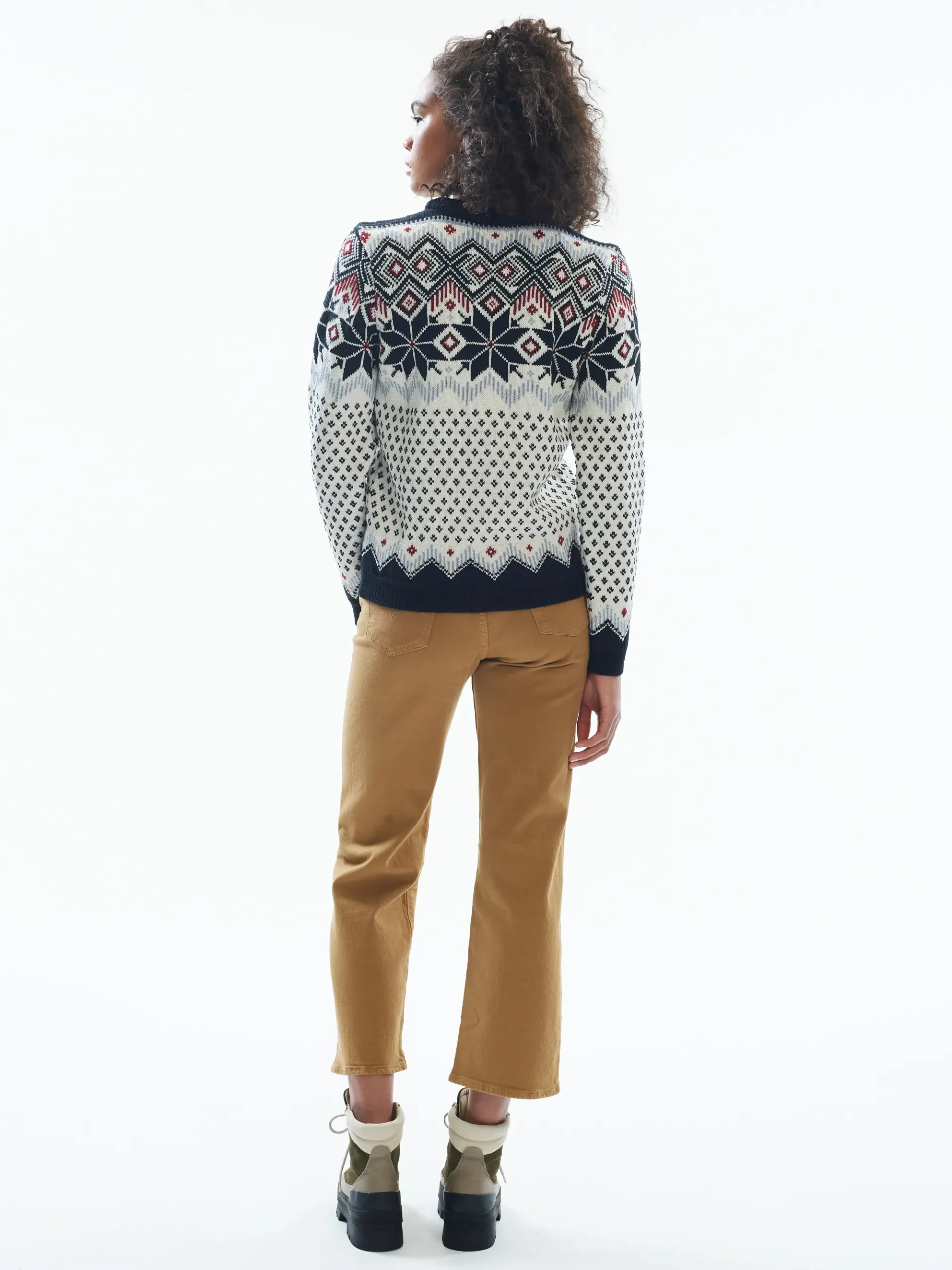 Dale of Norway Rund Hals-Vilja Ullgenser Sort