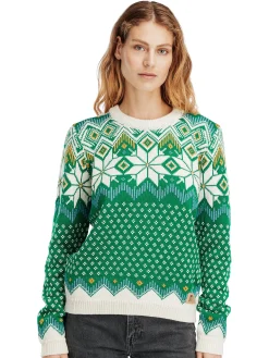 Dale of Norway Rund Hals-Vilja Ullgenser Green