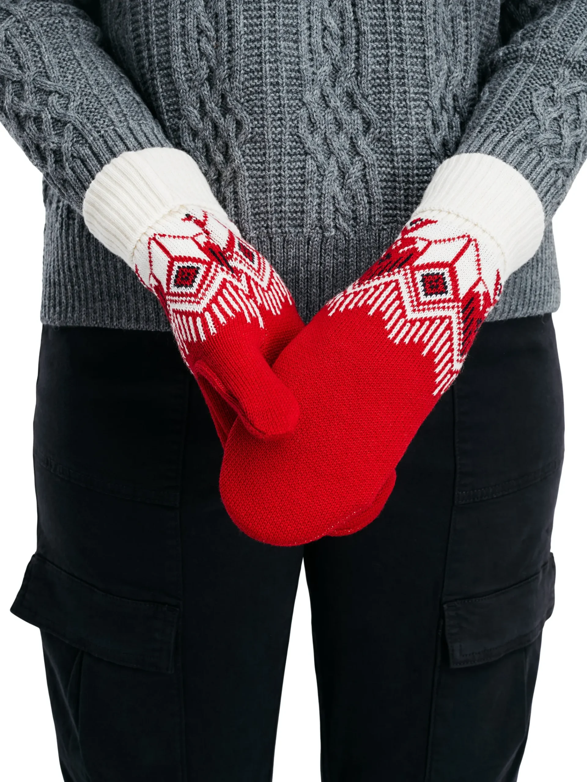 Dale of Norway Ullvotter-Vilja Unisex Merino Ullvotter Rod